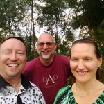 Pastor Brian, Pastor Ron, and Pastor Kelly in Kenya